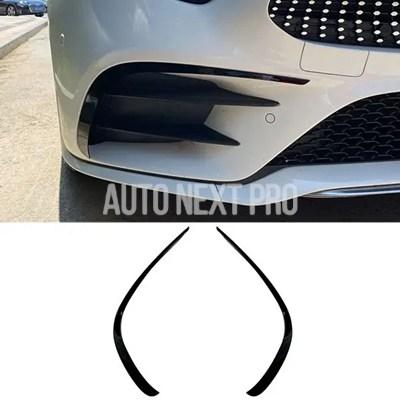 フロント リア バンパースポイラー エアベント メルセデスベンツ サイドカバー CLSクラスc257 CLS350 CLS450 C63 AMG 明黒