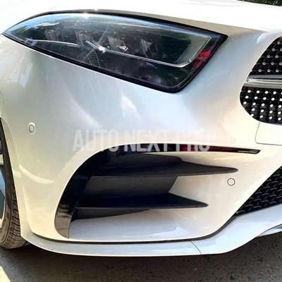 フロント リア バンパースポイラー エアベント メルセデスベンツ サイドカバー CLSクラスc257 CLS350 CLS450 C63 AMG 明黒