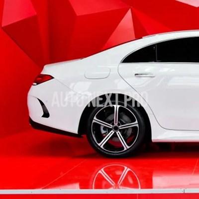 フロント リア バンパースポイラー エアベント メルセデスベンツ サイドカバー CLSクラスc257 CLS350 CLS450 C63 AMG 明黒