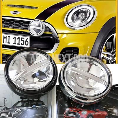 BMW MINI F56 クーパーSD 後期　LEDフォグランプ 2個セット Amazon | ミニDRL LEDフォグライトキット LEDハローフォグライト