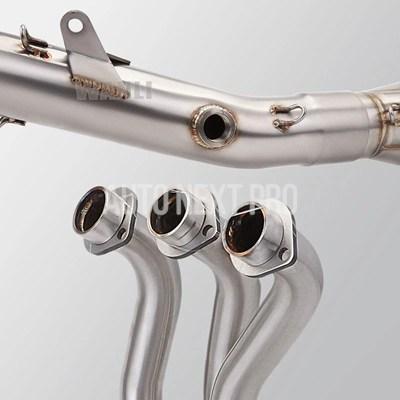 ヤマハ MT-09 FZ-09 FJ09 MT09 2014-2020 51mm バイク用エキゾーストシステム スリップオン フロントリンクパイプ バイクの画像