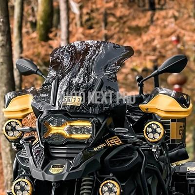 並行輸入品】BMW用ハンドガードエクステンション ヘッドライト
