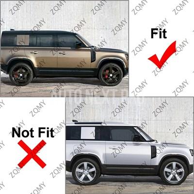 ランドローバー　ディフェンダー　サイドフェンダー装飾 Amazon | MUMAREN ランドローバー ディフェンダー 2020-2024 110