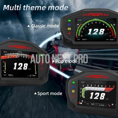並行輸入品】bluetooth対応バイク用スピードメーター タコメーター