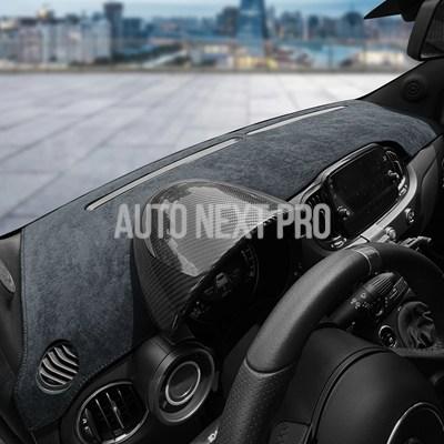 アバルト 595 695 2012-2024 車ダッシュボード保護マットパッド 夏用