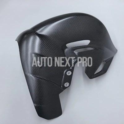 ドゥカティ パニガーレ V4 ストリートファイター V4 2025 カーボン エキゾースト ヒートシールド カバー ヒートガード プロテクター フード_3