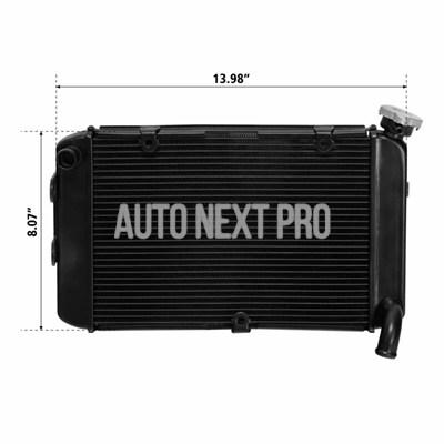 カワサキバルカン650 en650 2015-2024用バイク 二輪ラジエータークーラー 冷却の画像