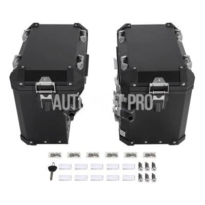 48L + 40L サドルバッグ パニア サイドケース ラゲッジバッグ BMW R1200GS 2013-2018 R1250GS 2019-2024 F850GS 2017-2022 F900GS 2023-2025用_1