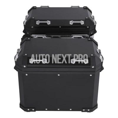 48L + 40L サドルバッグ パニア サイドケース ラゲッジバッグ BMW R1200GS 2013-2018 R1250GS 2019-2024 F850GS 2017-2022 F900GS 2023-2025用_2