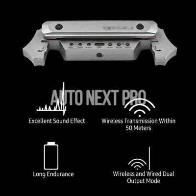 ダブル X2 ギターワイヤレスピックアップ充電式ワイヤレス / 有線
