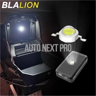 BLALION バイク機関車ボックスセンサーライト LED テールボックス衝突