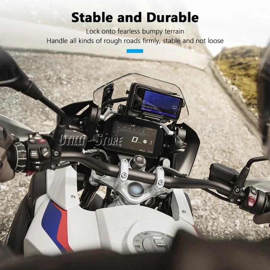 並行輸入品】バイク 携帯電話ホルダー USB急速充電 ワイヤレス