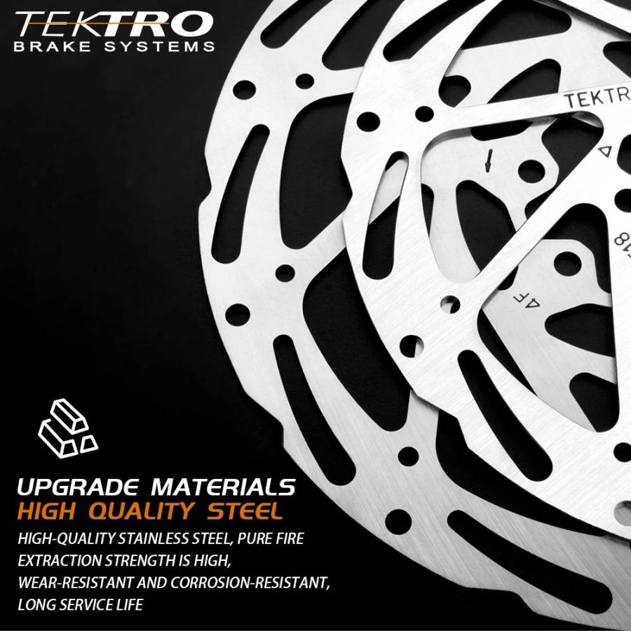 並行輸入品】tektro mtb油圧ディスクブレーキローター 自転車ディスク
