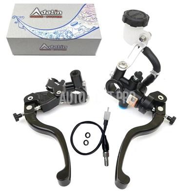 並行輸入品】adelin px1 cnc バイク調整可能クラッチブレーキマスター