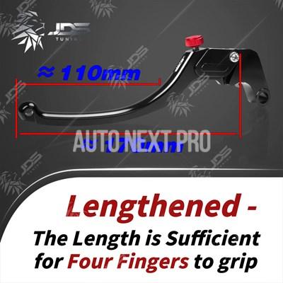JDSTUNING ホンダ X-ADV 750/ 750 2025年今後用 ステップレスクラッチレバー うち切り生き胆仕かける ロングハンドルレバー 付属品一部分