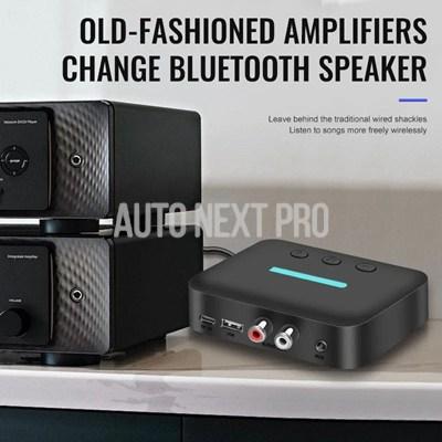 Bluetooth 5.6オーディオレシーバー 3.5mm AUX RCA USB Uディスク