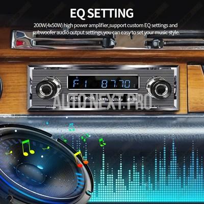 グランドナビ 1Din カーラジオ MP3プレーヤー クラシックカー レトロ