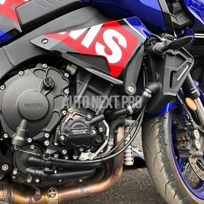 【並行輸入品】自動二輪車 Accessorie 発動機取りまかなう防御すること仕かける ヤマハ MT10 MT-10 2015-2024用