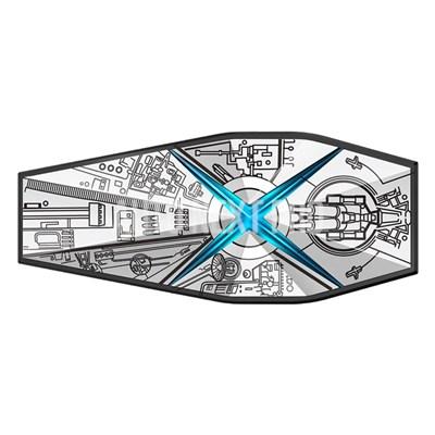 ASMAX F1カスタムBluetoothヘッドセット専用 ステッカー デカール 装飾