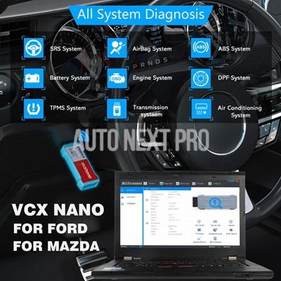 VXDIAG VCX NANO NX500 フォード マツダ IDS VCM 車両 OBD2 診断