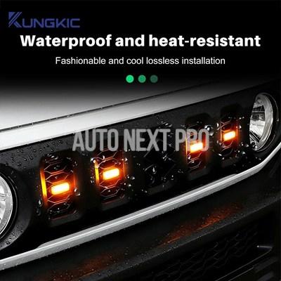アウターフロントグリル LED ランプスズキジムニー JB64 JB74 2019