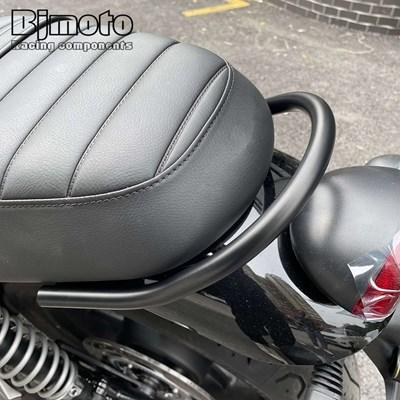 並行輸入品】バイクリア ハンドルバー付きラゲッジラック アームレスト