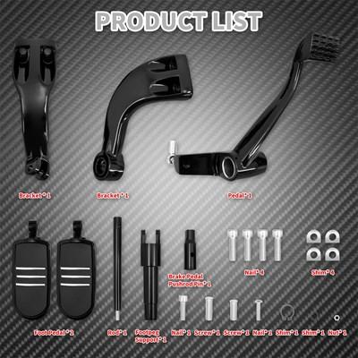 ハーレースポーツスター’04-13 883N用のミッドコントロールキット Amazon | 即納スポーツスター メッキ フォワードコントロール