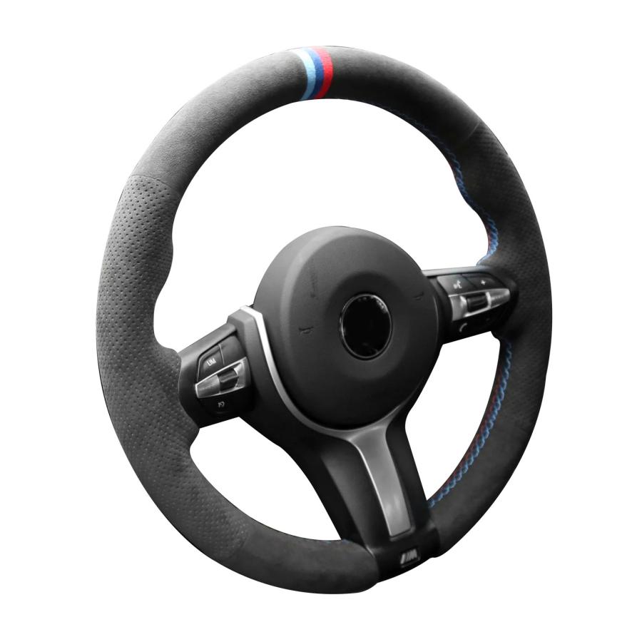 【並行輸入品】BMW用ステアリングホイールカバー モデルf30 f31 f34 f10 f11 f07 f12 f13 x3 x4 x5 x6 f16 f20 f21 m135i 140i x1_2