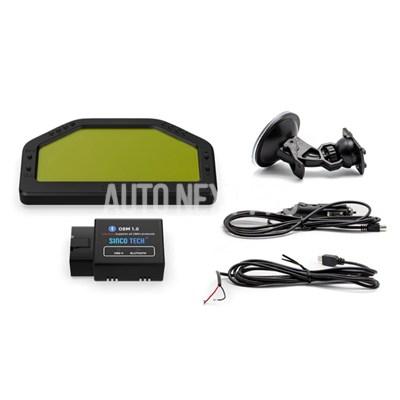 DO903 レースディスプレイ Bluetooth OBD II キット ダッシュボード LCD スクリーン レースダッシュゲージ ...
