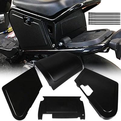 並行輸入品】バイクシート下収納黒プラスチックボディパネルホンダ