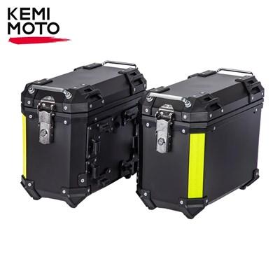 【並行輸入品】28 L汎用サイドボックス BMWリアトップボックス側トランク ホンダサドルロッカーキーロック バイク設備適用 ホンダ用汎用サイドボック_2