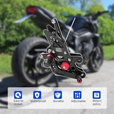 【並行輸入品】FZ1 FZ8 REARSETリアセットフットフットペグバイク ヤマハFZ1 2006 2007 2008-2014 FZ8 2010_5