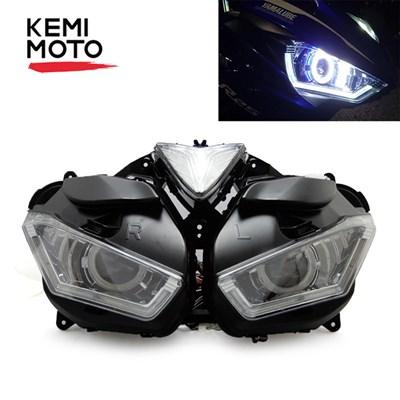 【並行輸入品】自転車ヘッドライト用エンジェルアイ 自転車用ヘッドライトR25 R3 2013 2014 2015 2016 2017の画像