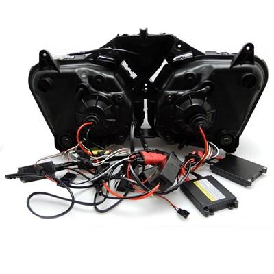 【並行輸入品】自転車ヘッドライト用エンジェルアイ 自転車用ヘッドライトR25 R3 2013 2014 2015 2016 2017の画像