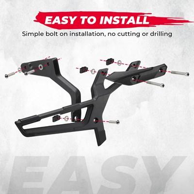 【並行輸入品】CAN-AM RYKER 600 900スポーツ RYKERラリーラリーエディション 219400856用ブラックアルミニウムサドルバッの画像