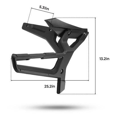 【並行輸入品】CAN-AM RYKER 600 900スポーツ RYKERラリーラリーエディション 219400856用ブラックアルミニウムサドルバッの画像