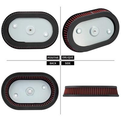 並行輸入品】バイクエアクリーナーフィルター ハーレーソフテイル