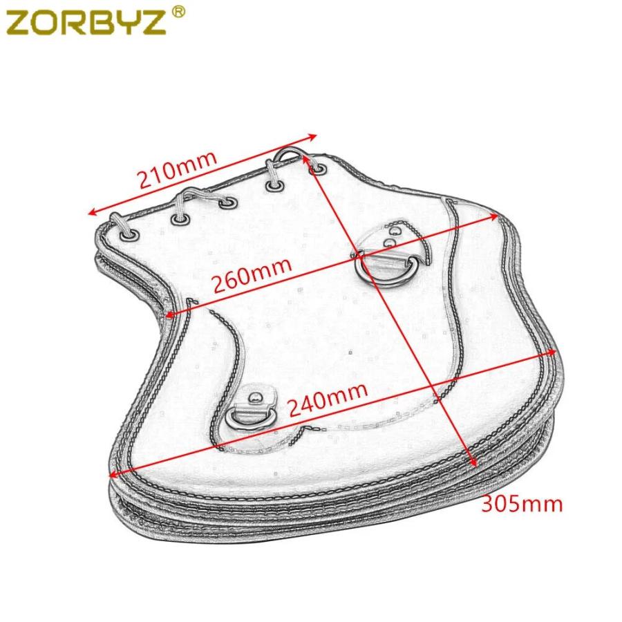 並行輸入品】zorbyz-ブラックpuクロコダイルレザーヒートサドル