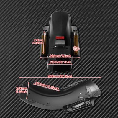 【並行輸入品】バイク用保護リアマッドガード LEDCVOスタイルリアマッドガード 伸縮性取り付け 14ウルトラリミテッド_6