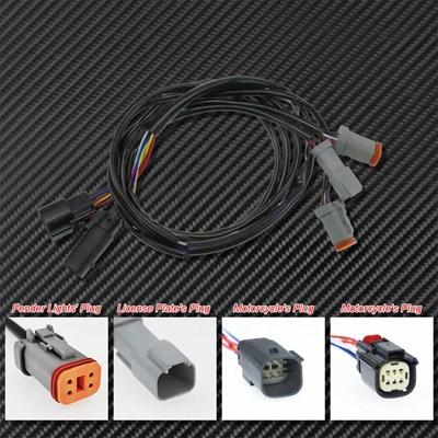 【並行輸入品】バイク用保護リアマッドガード LEDCVOスタイルリアマッドガード 伸縮性取り付け 14ウルトラリミテッド_7