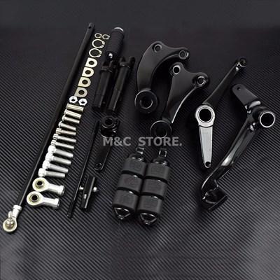 【並行輸入品】ハーレースポーツスター883 1200 XL アイアンカスタム 超低 1991-2024用バイク用フルバイク用コントロールキット ペグリの画像