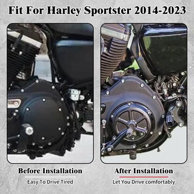 【並行輸入品】リアフットコントロールキット ペダル ハンドル付きフットレスト ハーレースポーツスターXL 883 1200 2014-2023_3