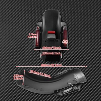 並行輸入品】2009-2021バイク 二輪リアフェンダーシステム ハーレー