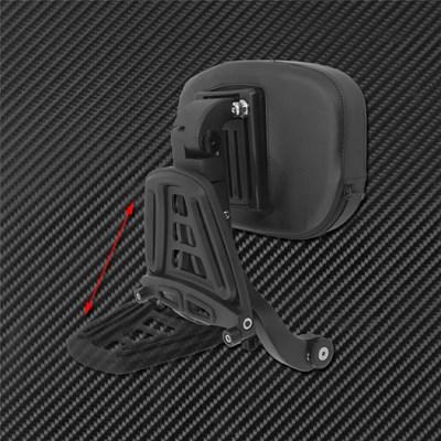 【並行輸入品】バイク用調節可能多目的助手席バックレスト ハーレー ツーリング 電気 グライドロー ローライダー ソフテイル スリフト用