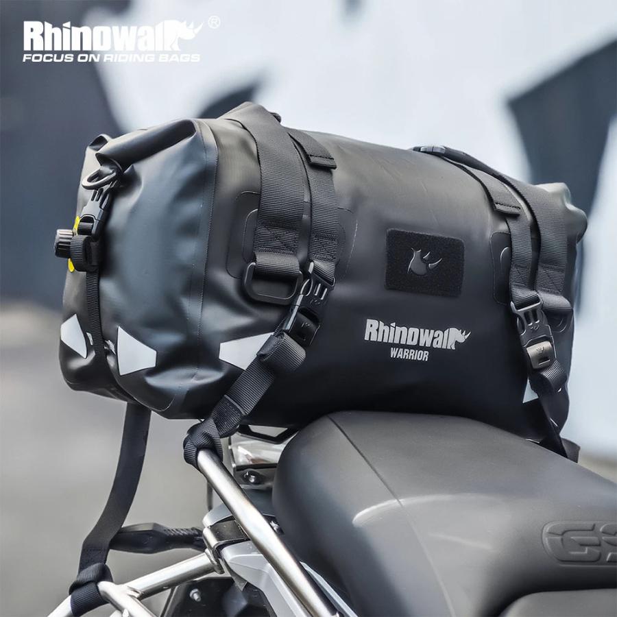 並行輸入品】Rhinowalk バイクダッフルテールバッグ 20/40/65L 防水