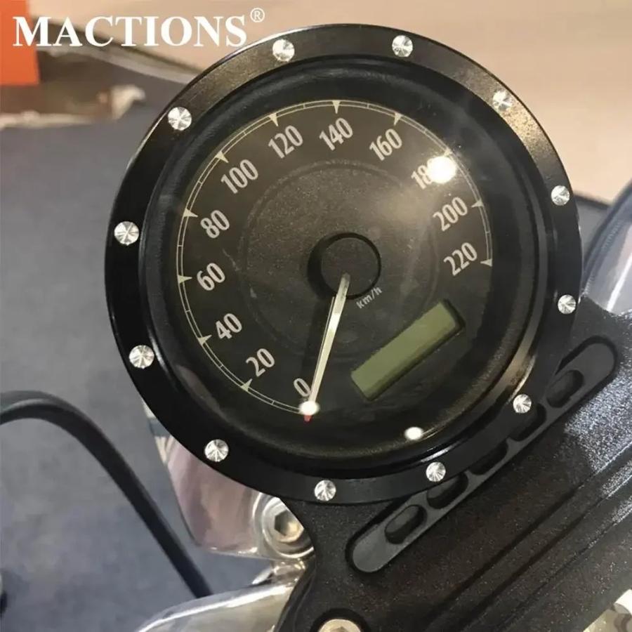 ハーレー スポーツスター XL 1200 883 スピードメーター ～03年 並行輸入品】ハーレードリーナストリートボブスポーツスター xl883