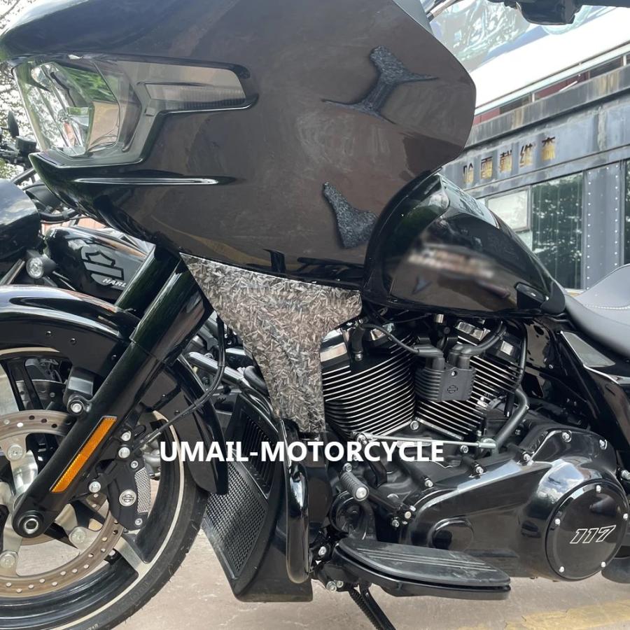 【並行輸入品】バイクサイドフェアリングパネルサポートブラケットキット バイクアクセサリー ハーレーツーリングcvoロードグライドst fltrxstse 2024 fltrxse 2の画像