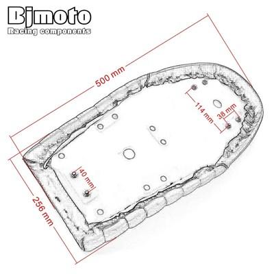 【並行輸入品】汎用バイクカフェレーサーシートフラットヴィンテージサドルシートカウル用ホンダCB200 CB100 CB125 CB175 CB200_7