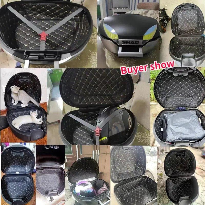 並行輸入品】バイク用ポータブル圧縮カバー shad用インナーパッド付き