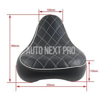 並行輸入品】バイク 二輪フロントライダーソロシートクッション